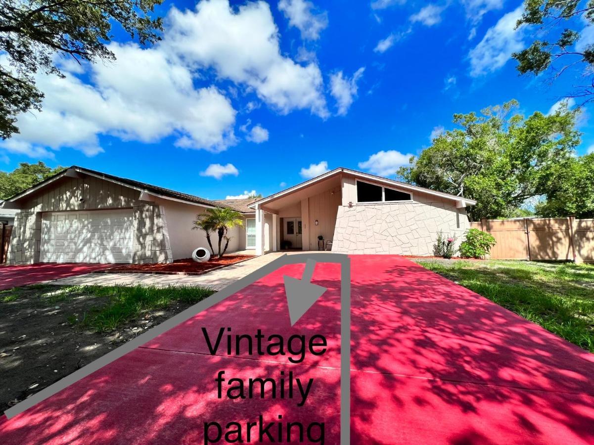 Вилла Vintage Family Scape + Heated Pool&Discount Тампа Экстерьер фото